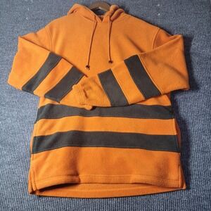 Totes Unisex Orange Long-Sleeve Hooded Pullover Hoodie Jacket ‎ Size Med